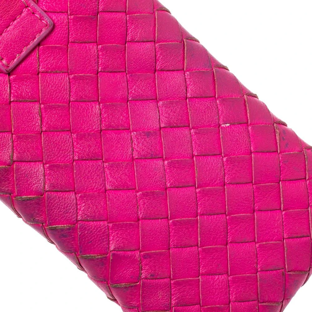 Bottega Veneta Bottega Veneta Fuchsia Intrecciato Nappa iPhone 5 Case 5