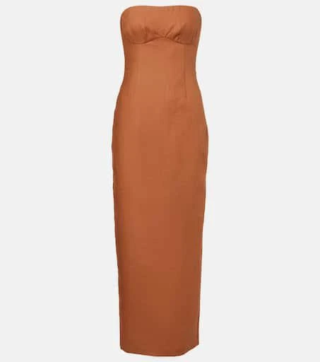 SIR. Evalita linen maxi dress 1