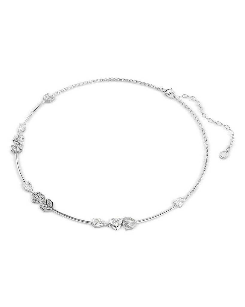 Swarovski Idyllia Cubic Zirconia Heart 
Arrow Collar Necklace, 14.87-17.75" 3