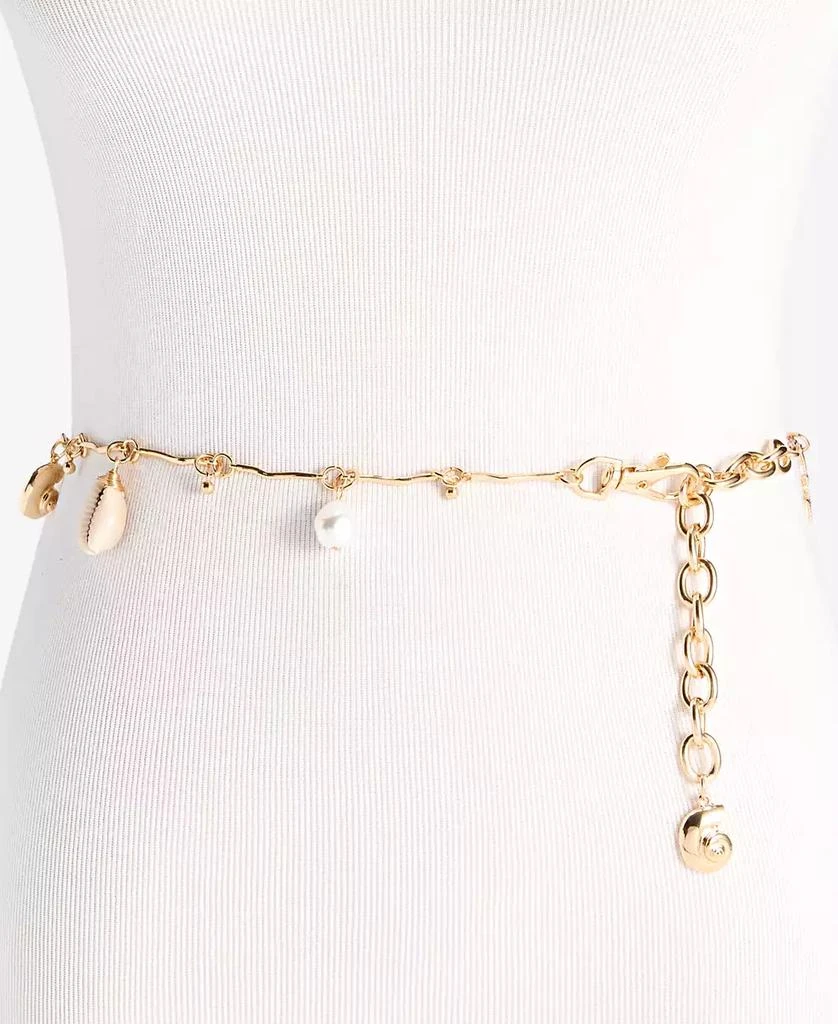 On 34th Small Beach Comber Charm Chain Belt, Macy
s Exclusive
