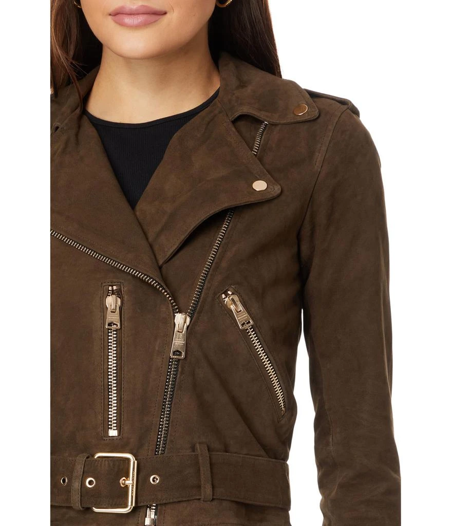 ALL SAINTS Suede Balfern Biker 3