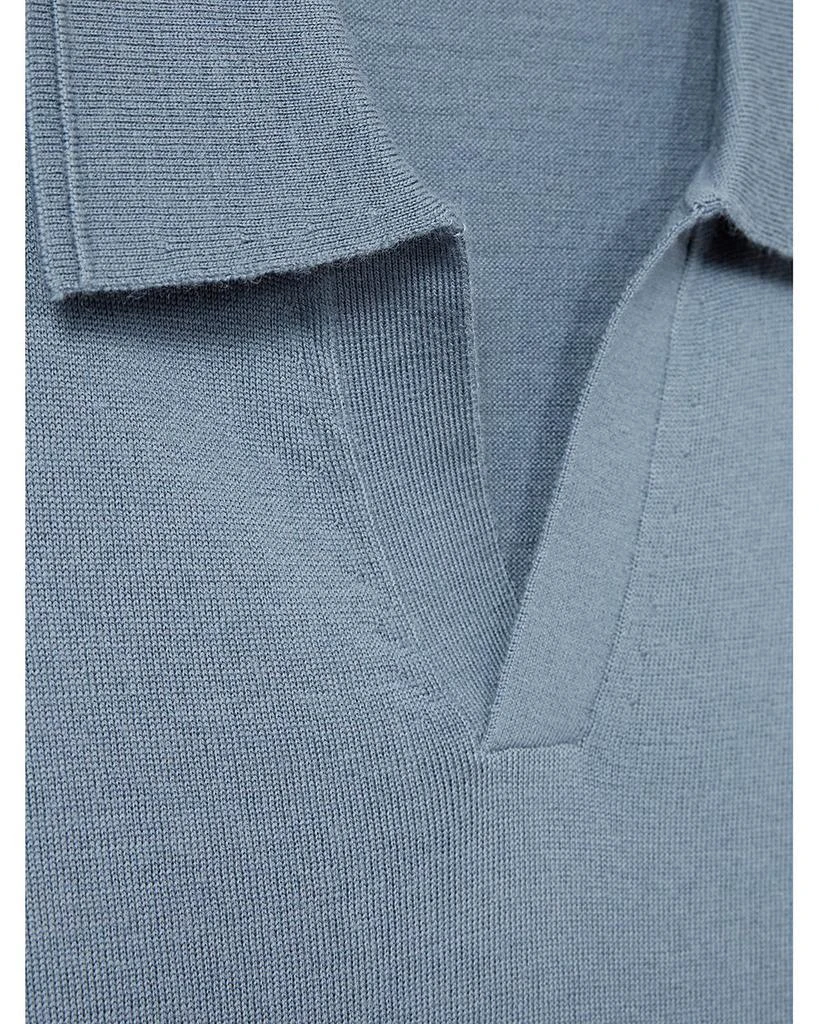 REISS Duchie Regular Fit Open V Neck Polo 5