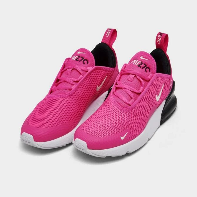 NIKE Girls' Little Kids' Nike Air Max 270 Casual Shoes 2