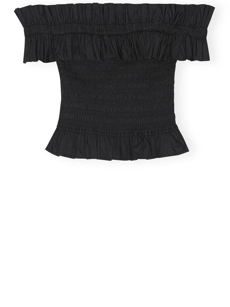 Ganni Off-Shoulder top 1