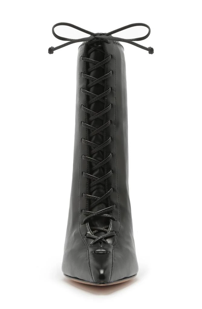 Schutz Tennie Pointed Toe Lace-Up Boot 4