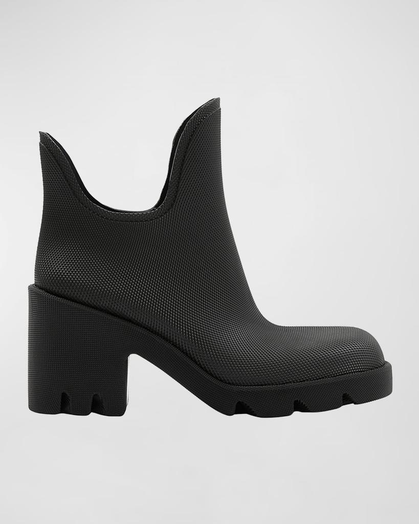 Burberry Marsh Rubber Ankle Rain Booties