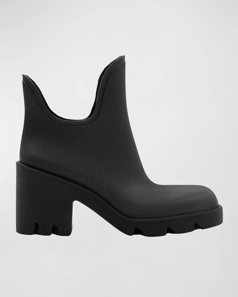 Burberry Marsh Rubber Ankle Rain Booties 1