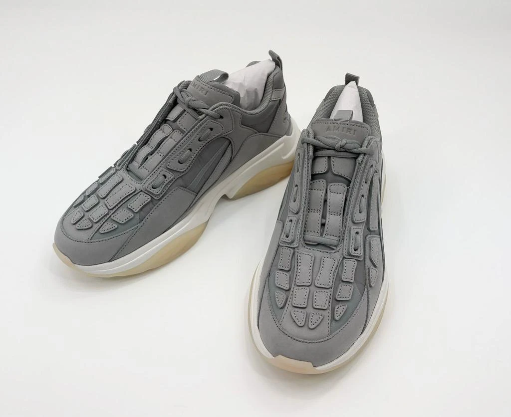 AMIRI Gray Bone Runners Skeleton Sneakers 1