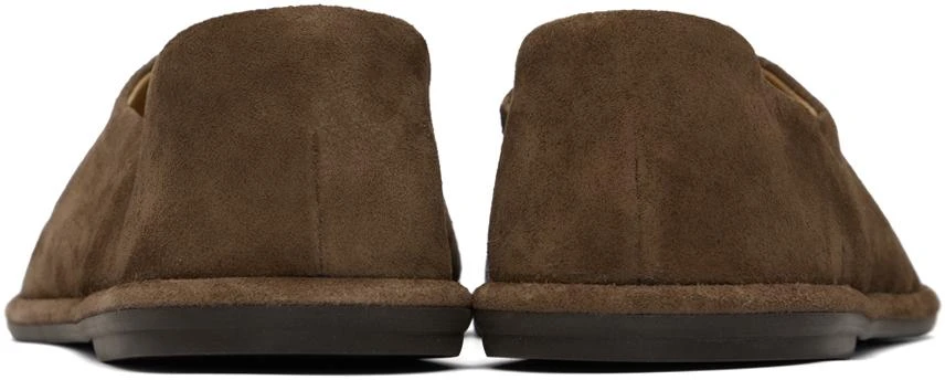 The Row Brown Canal Slip On Loafers 2