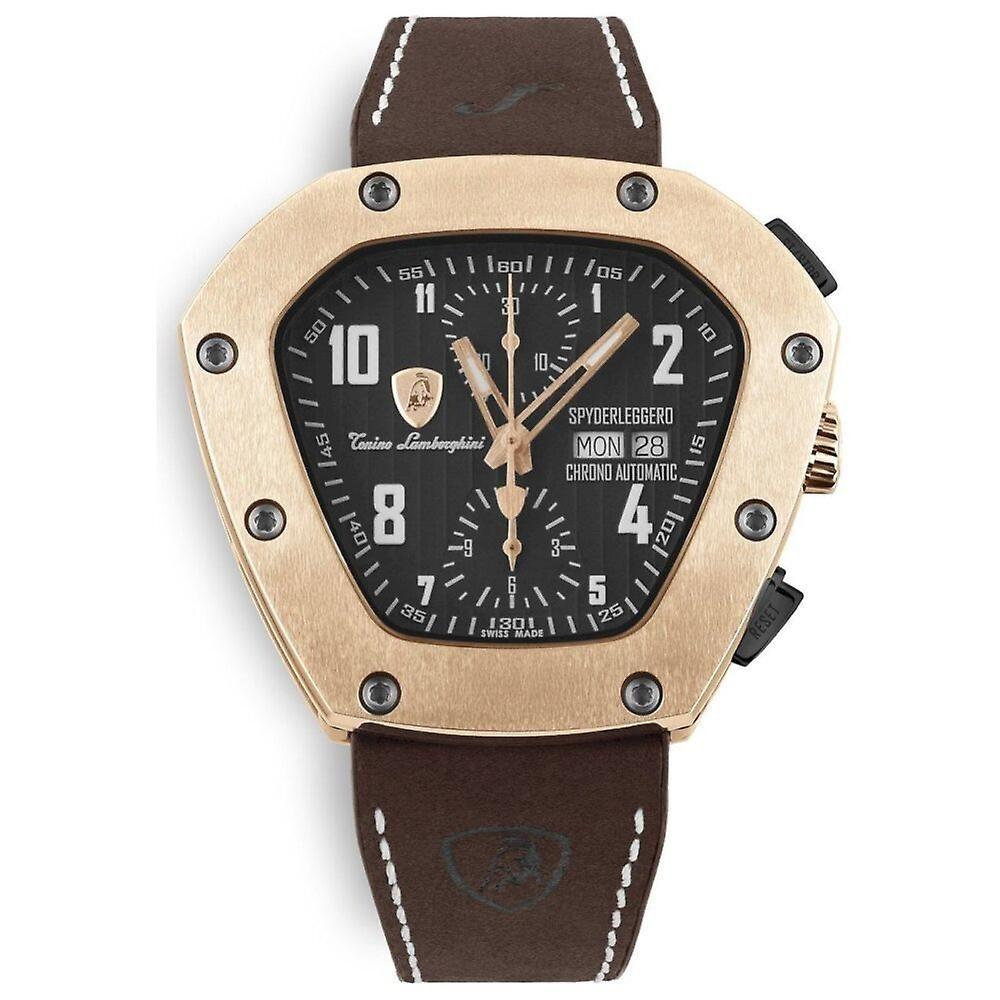 Lamborghini Leather Men's Watch
