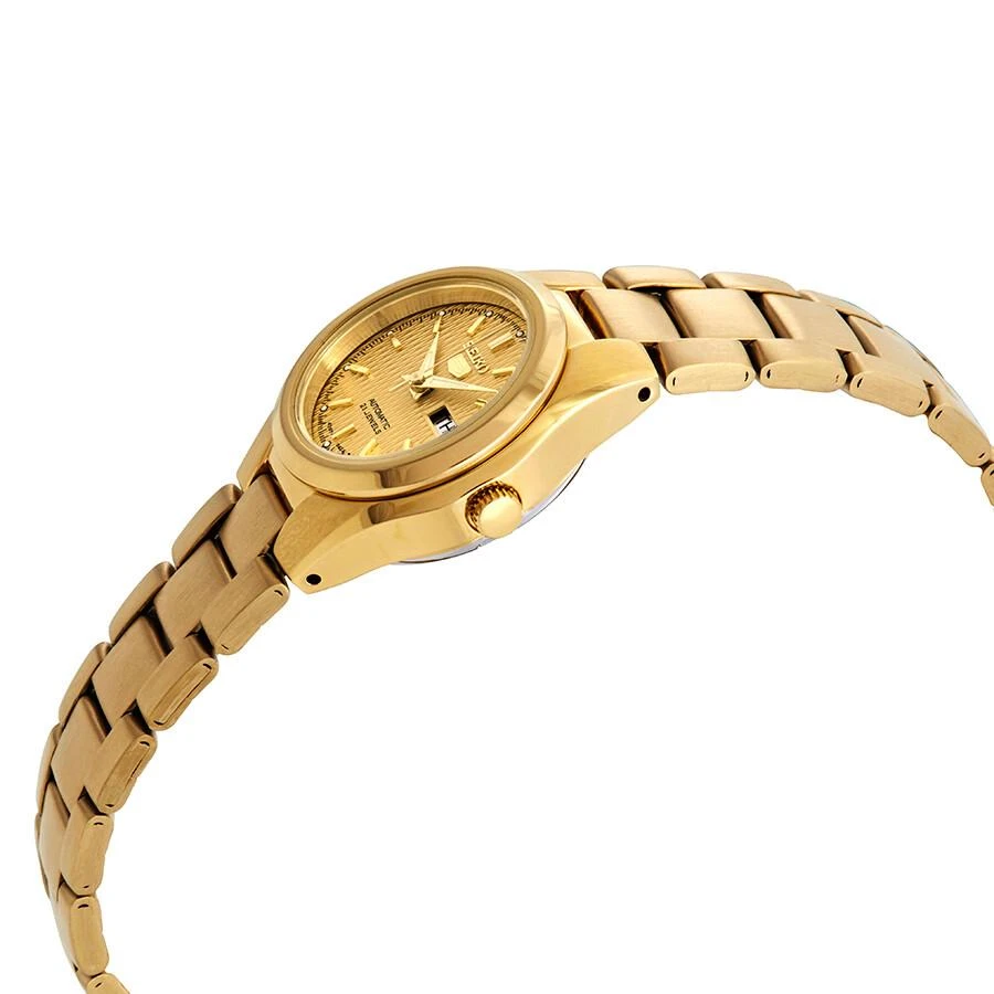 Seiko Series 5 Automatic Gold Dial Ladies Watch SYMC18 2