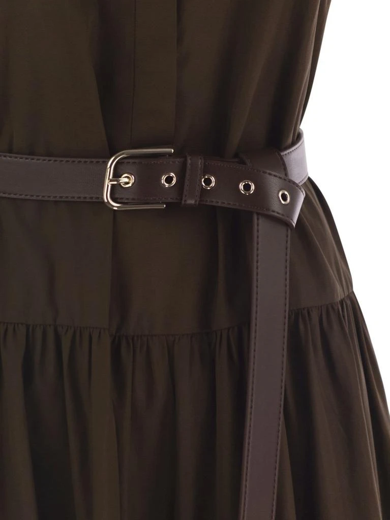 Max Mara Max Mara Studio Bairo Belted Sleeveless Dress 4