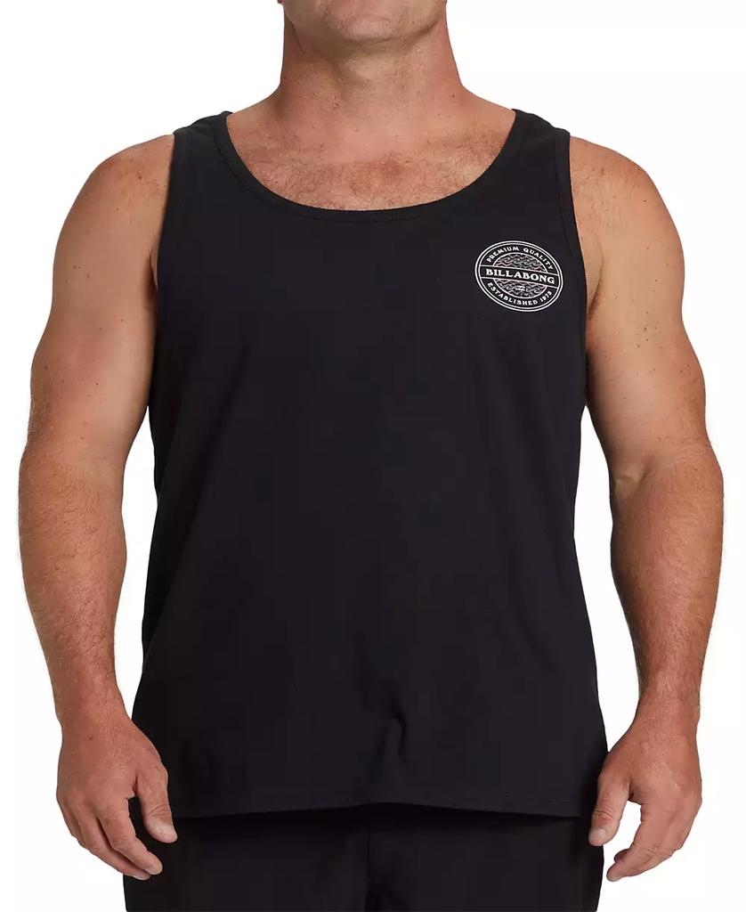 Billabong Men's Logo Graphic Rotor Tank Top