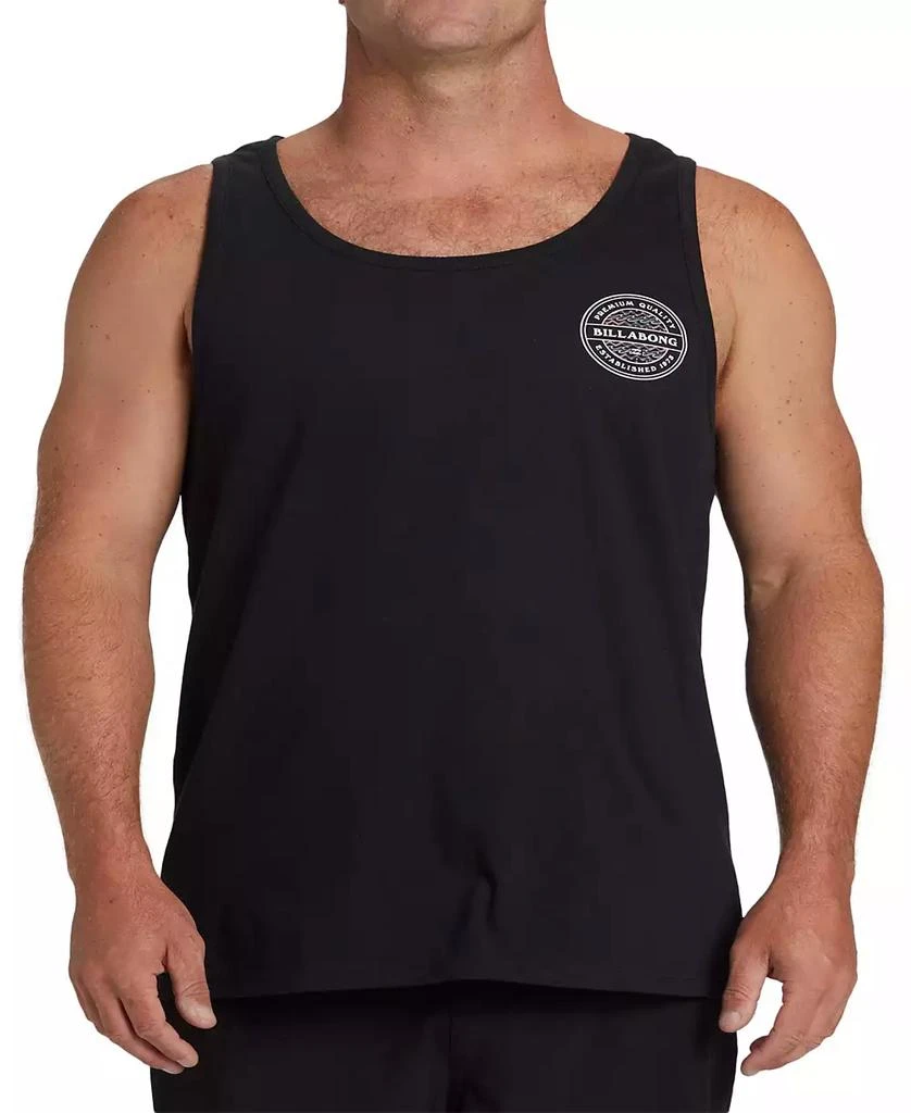 Billabong Men's Logo Graphic Rotor Tank Top 2