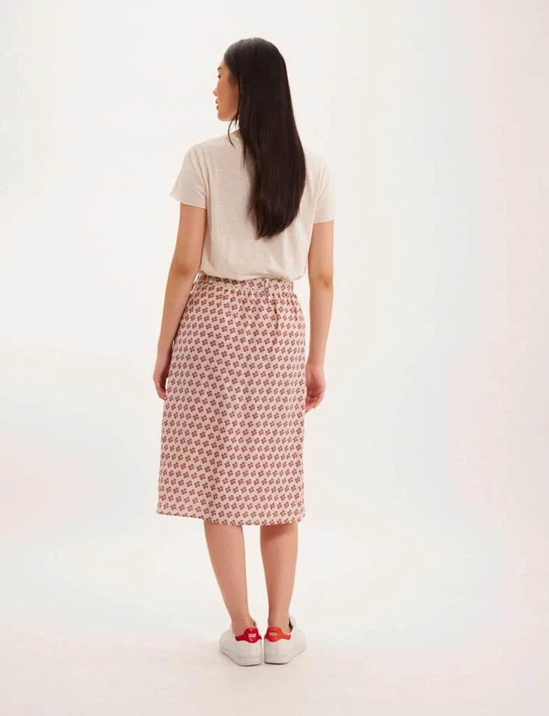 INES DE LA FRESSANGE PARIS Alix skirt in linen 3