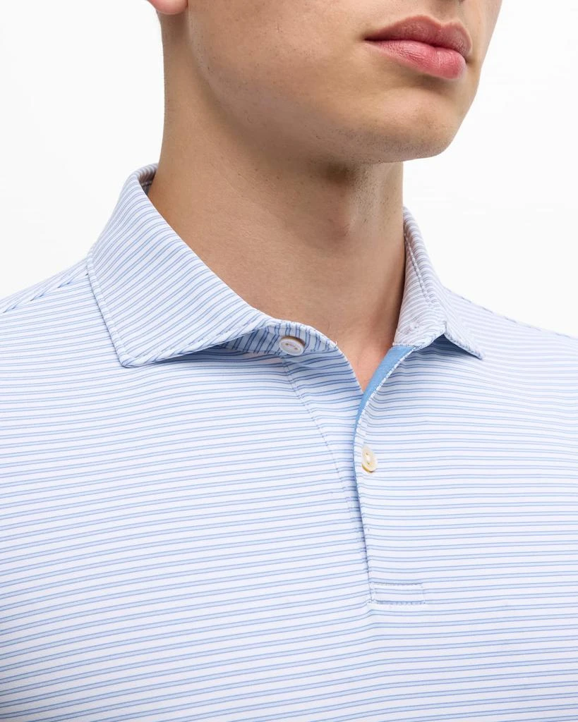 Peter Millar Men's Ambrose Performance Jersey Polo Shirt 6