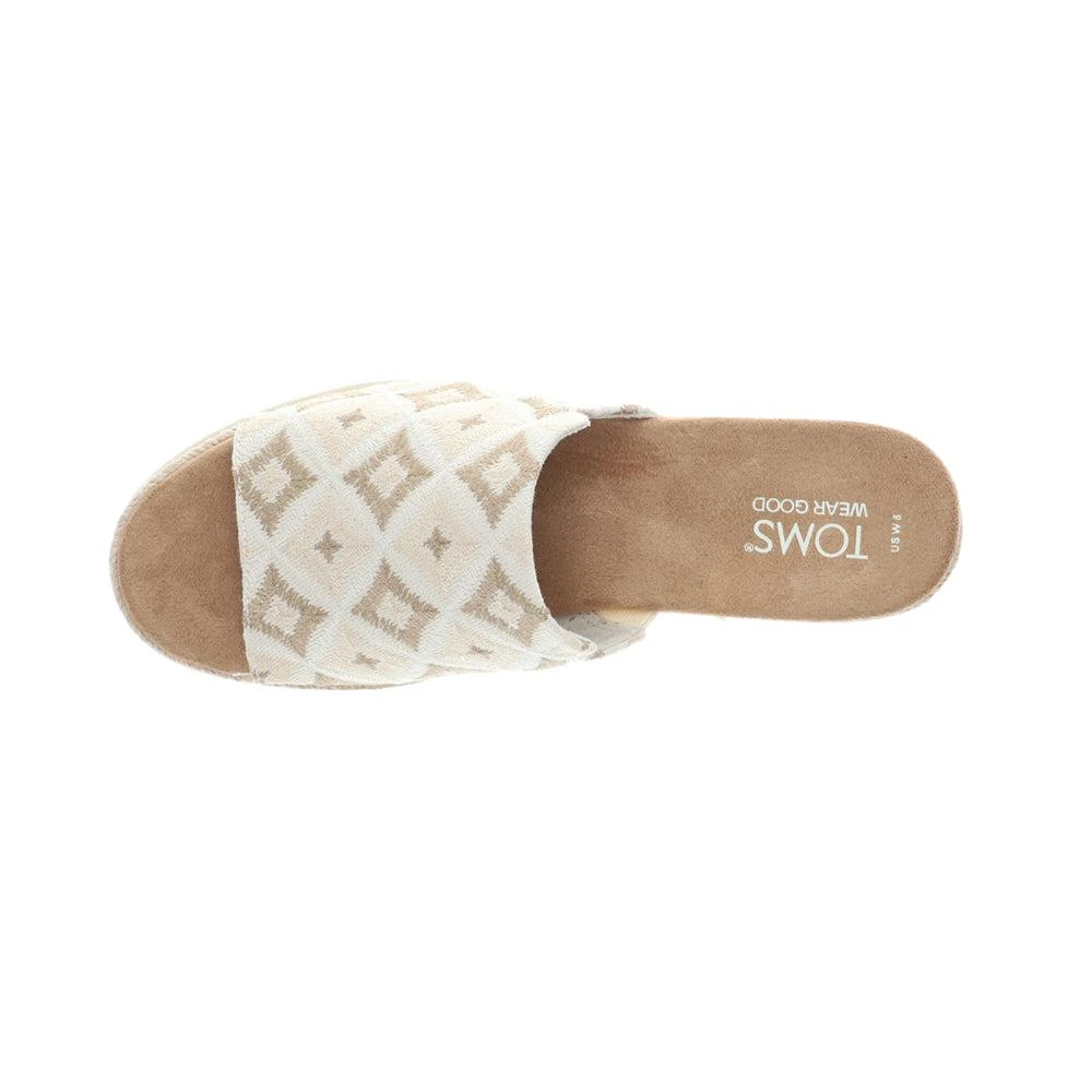 TOMS Margot Mule Espadrille Wedge Sandals 4