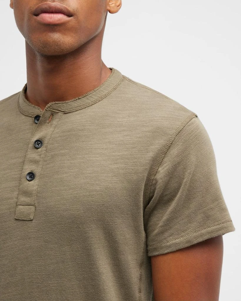 Rag & Bone Men's Classic Henley Shirt 6