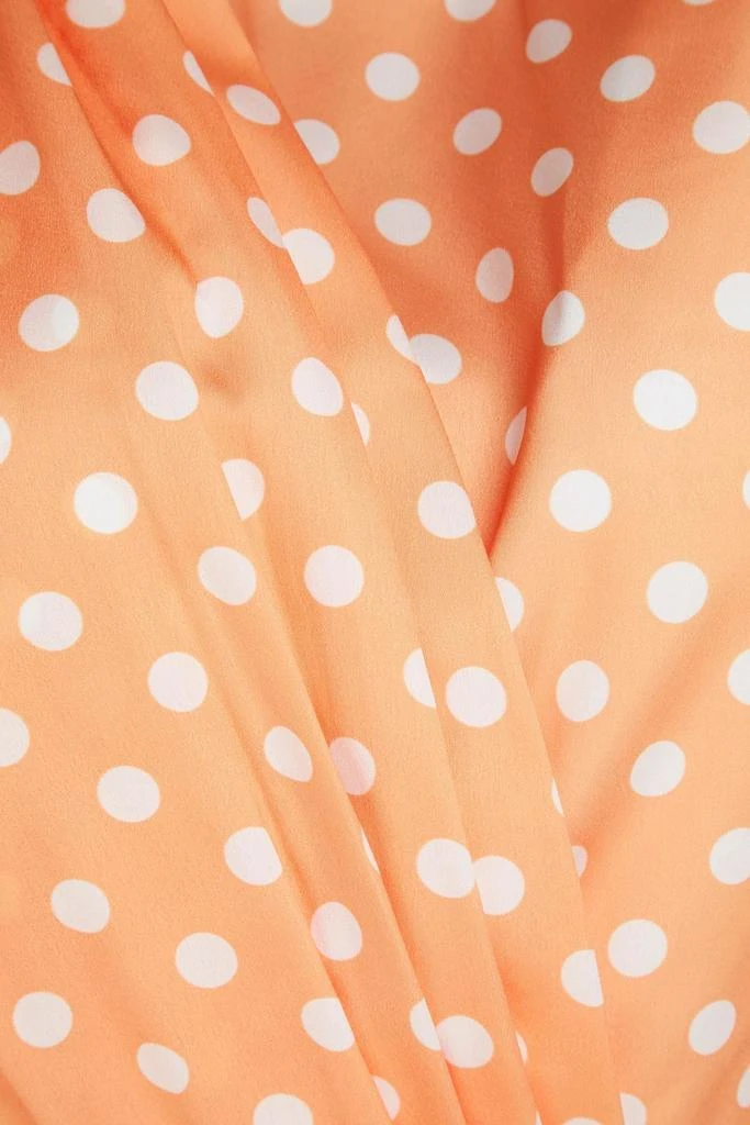 Shop Carmen pleated polka-dot satin maxi dress on Sale at BeyondStyle  Get  Lowest price in three month Carmen pleated polka-dot satin maxi dress with  Limited-Time Flash Deals, Exclusive Discounts, and Special