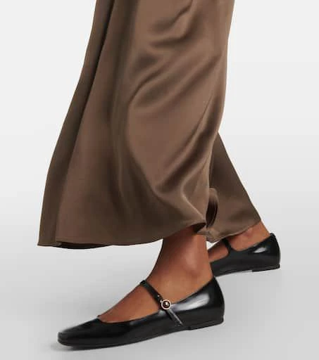 Tod's Polished leather Mary Jane flats 2