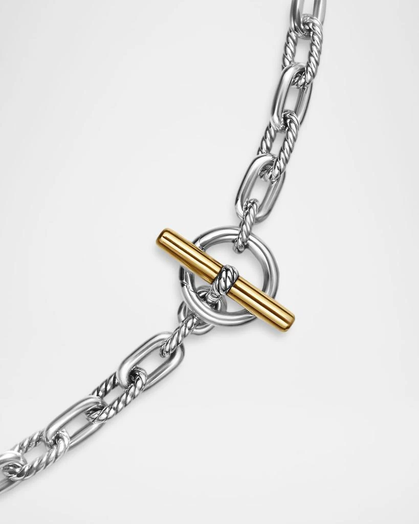 David Yurman Madison Necklace with Toggle in 18K Gold and Silver, 5.5mm, 16"L 2