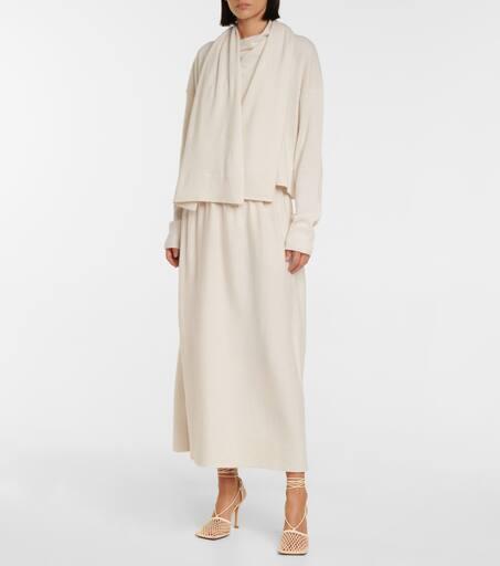 Altuzarra Hammond wool and cashmere midi skirt