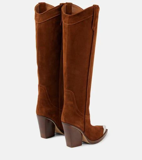 Paris Texas El Dorado embellished suede cowboy boots 3