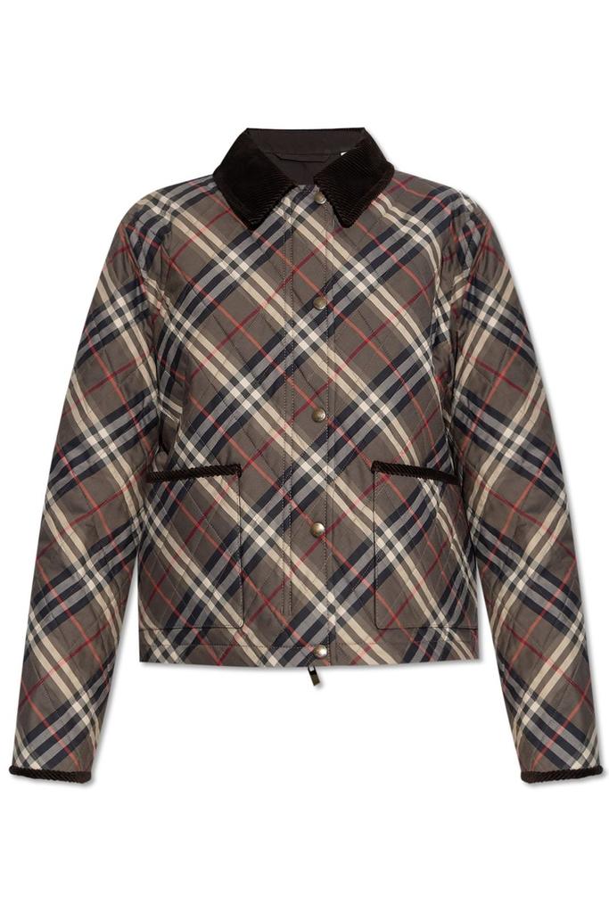 ジャケット BURBERRY BEIGE WOOL-BLEND SHORT JACKET Burberry BEIGE WOOL-BLEND SHORT JACKET - Jackets - BeyondStyle