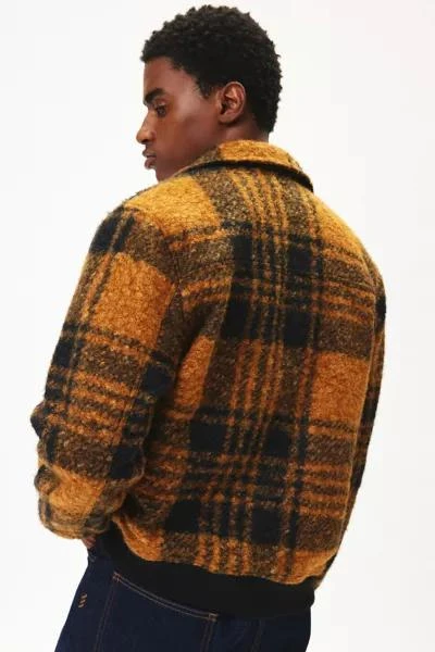 Native Youth Native Youth Ramos Boucle Plaid Fleece Jacket 4