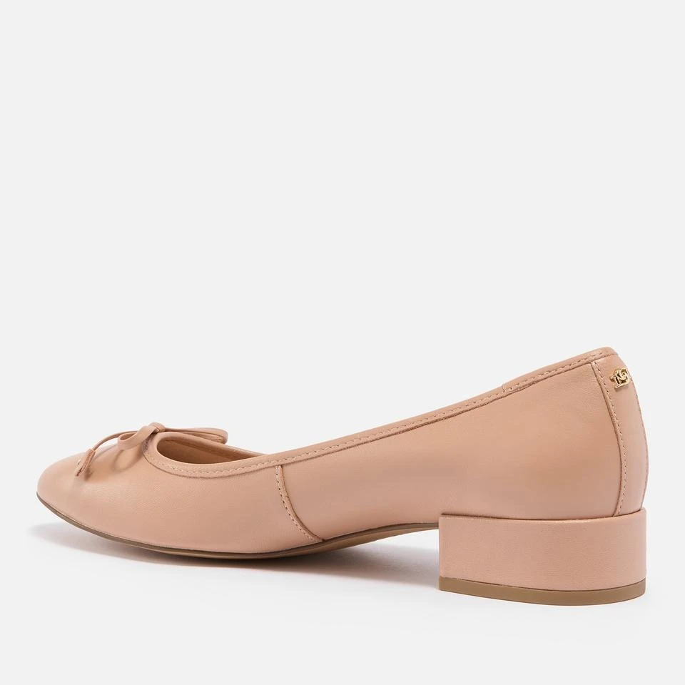 Dune DUNE LONDON WOMEN'S HOLLIES LEATHER BALLET FLATS 2