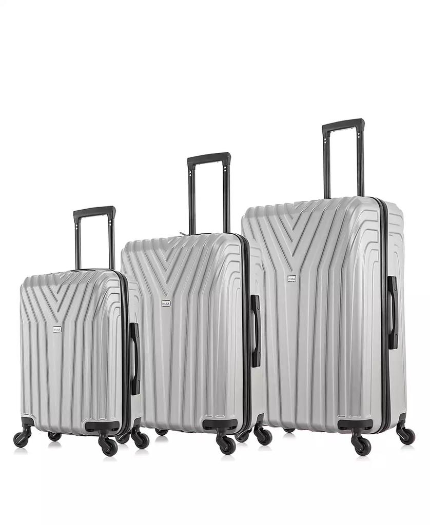 InUSA Vasty Lightweight Hardside Spinner Luggage Set, 3 piece
