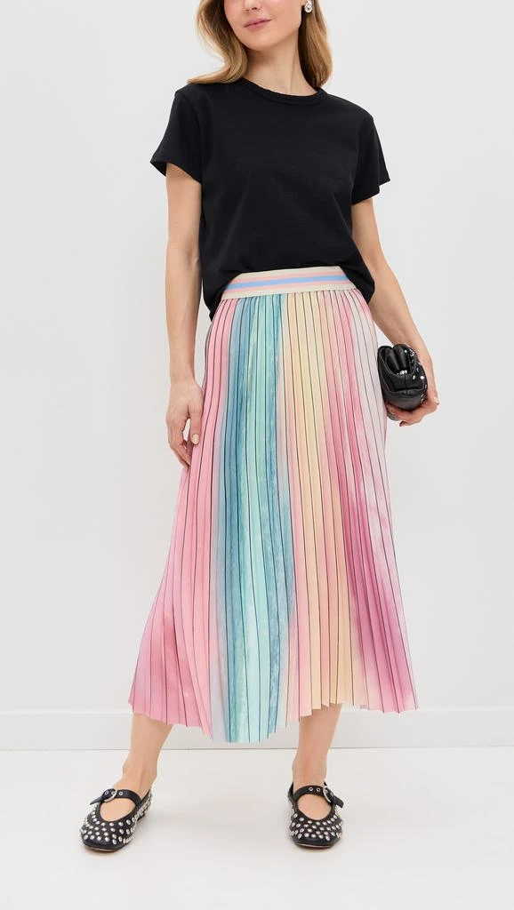 Le Superbe Scattered Clouds Pleated Skirt 4