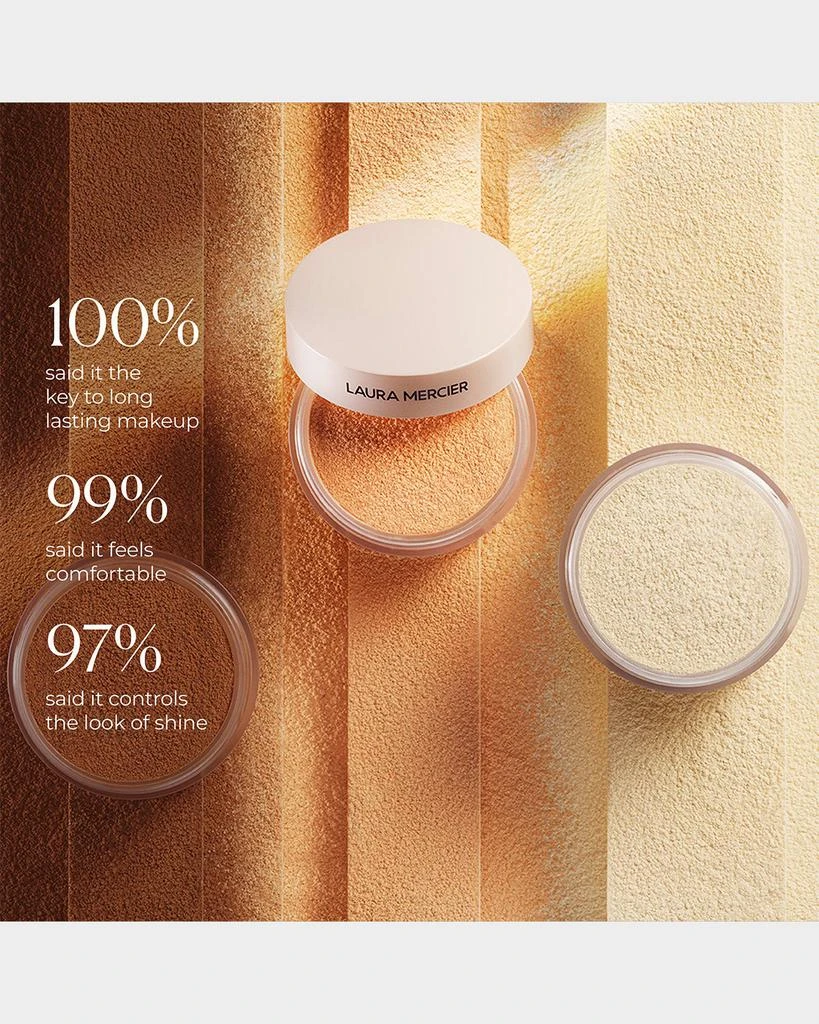 Laura Mercier Jumbo Translucent Loose Setting Powder Ultra-Blur & Velour Puff 3