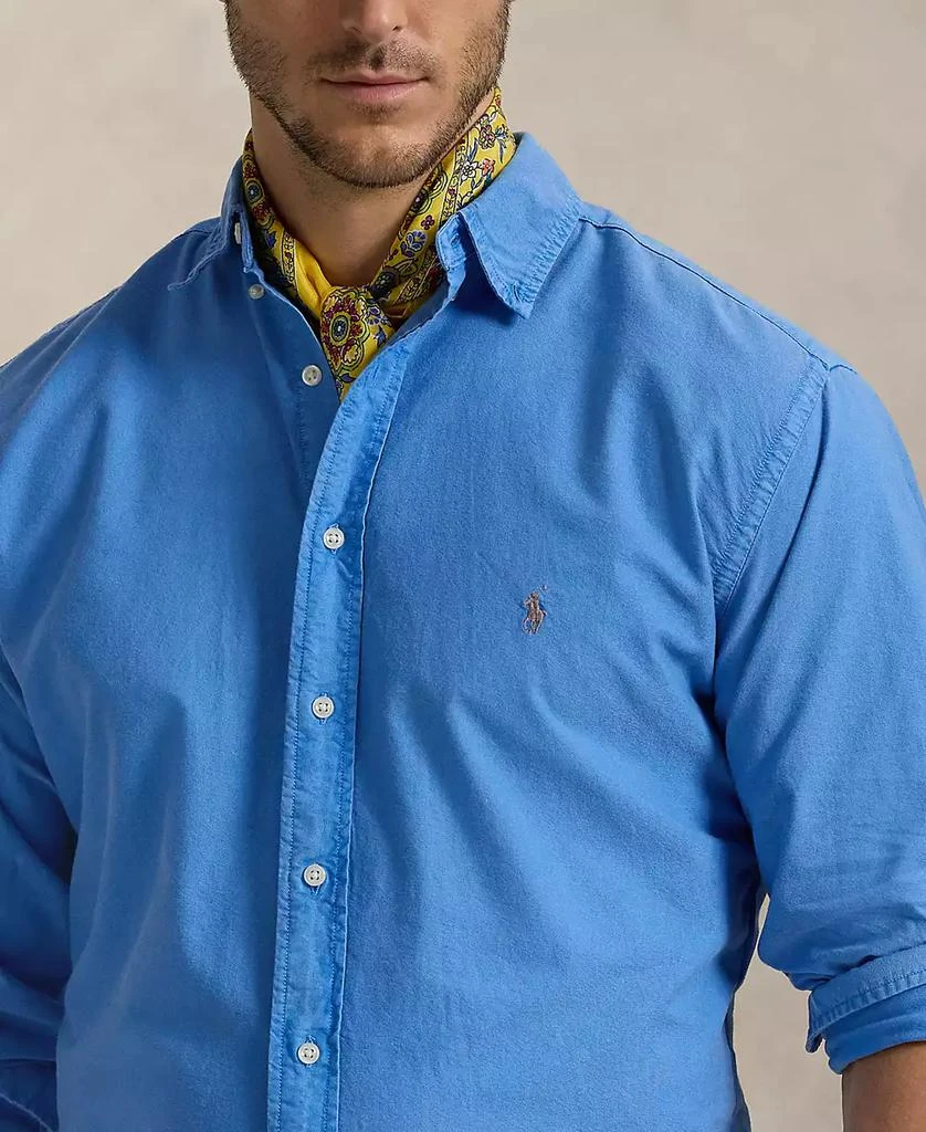 Ralph Lauren Men's Big & Tall Garment-Dyed Oxford Shirt 3