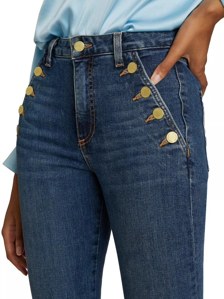 Ramy Brook Helena High-Rise Flare Jeans 6