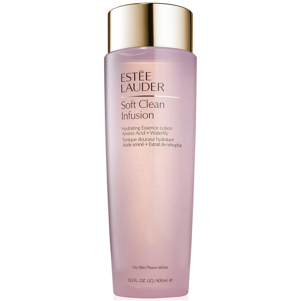 Estée Lauder Soft Clean Infusion Hydrating Essence Lotion With Amino Acid & Waterlily, 13.5 oz. 1
