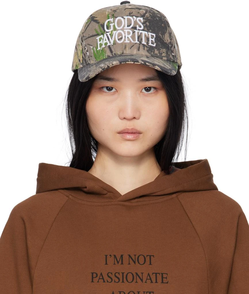 Praying Khaki 'God's Favorite' Cap 1