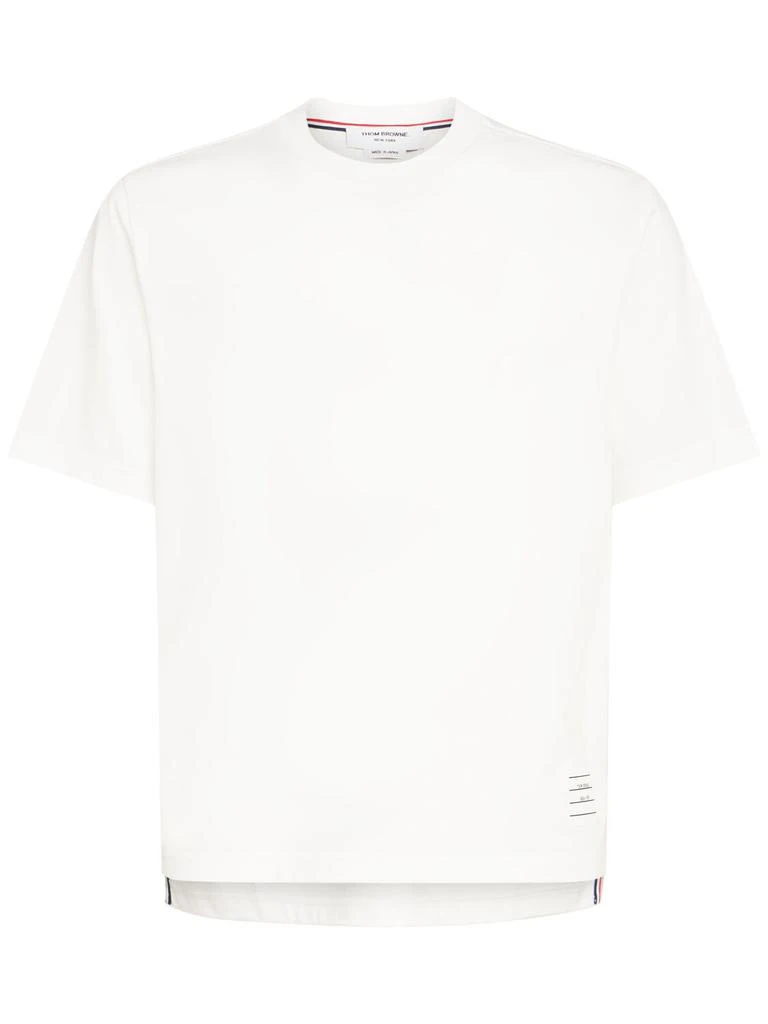 Thom Browne Oversized Cotton T-shirt 1