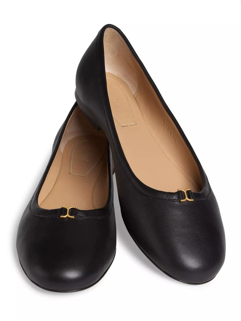 Chloé Marcie Leather Ballet Flats 6