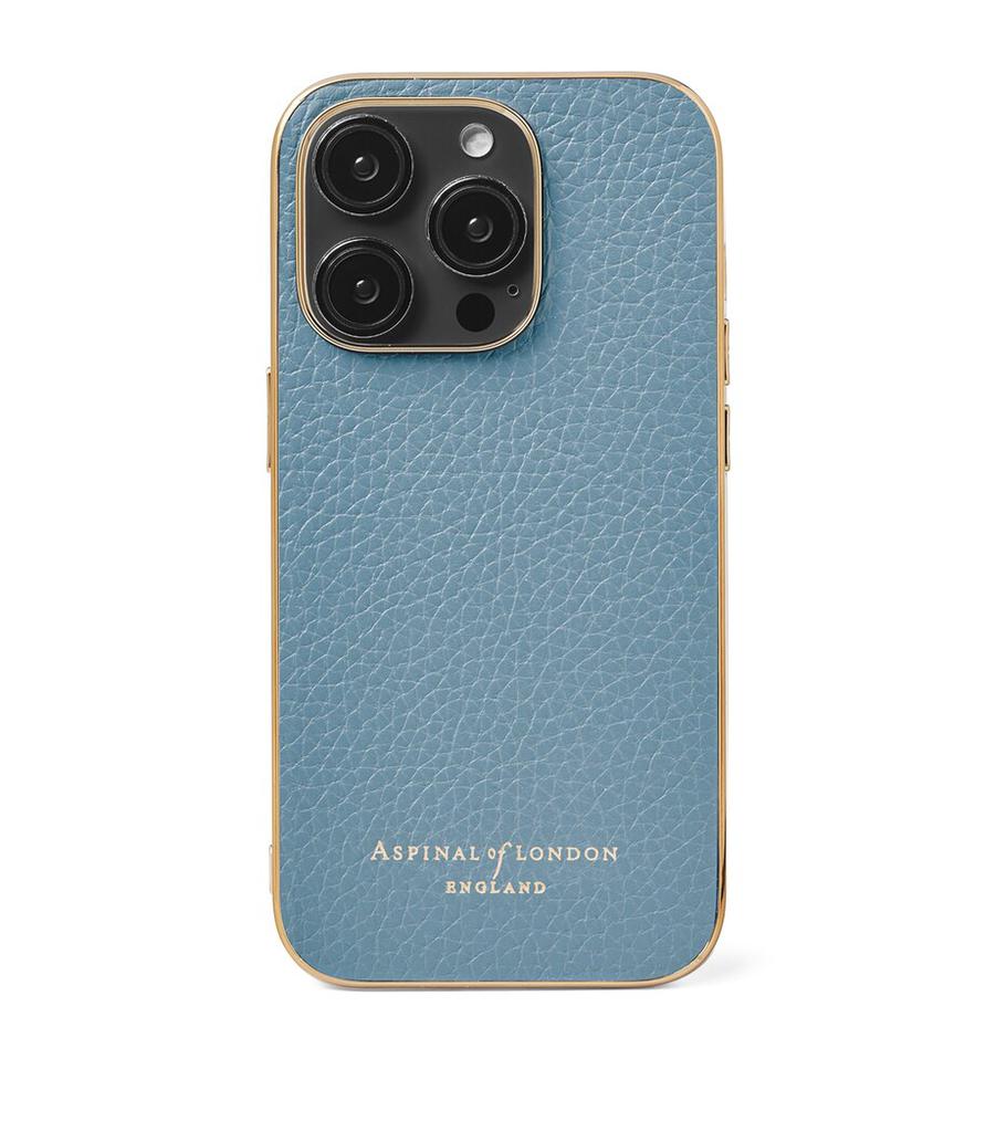 Aspinal of London Leather iPhone 14 Pro Case