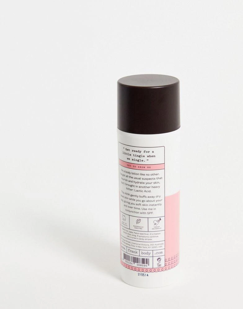 Frank Body Frank Body Smoothing AHA Body Lotion 140ml 2