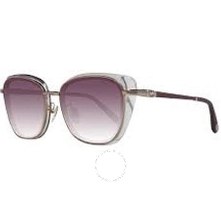 Chopard Violet Gradient Butterfly Ladies Sunglasses SCHD40S 08FE 56