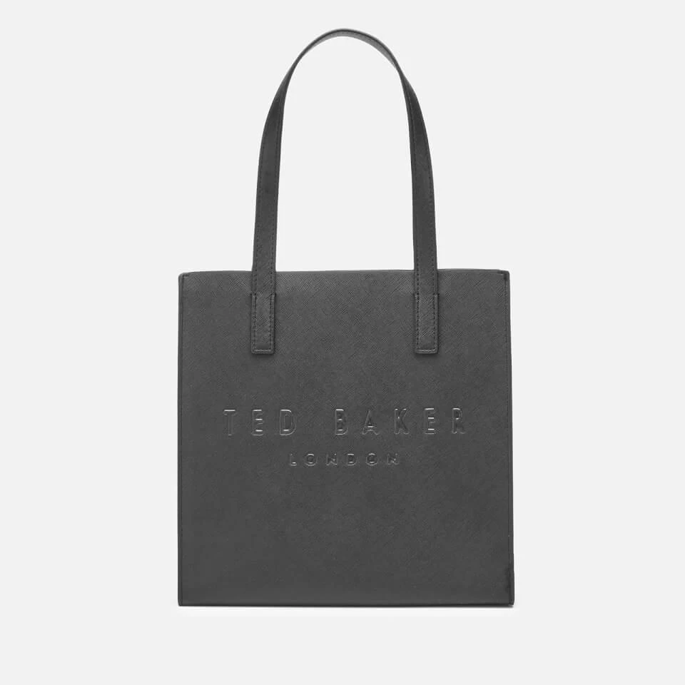 Ted Baker London Ted Baker Seacon Small Faux Crosshatch Leather Tote Bag 1