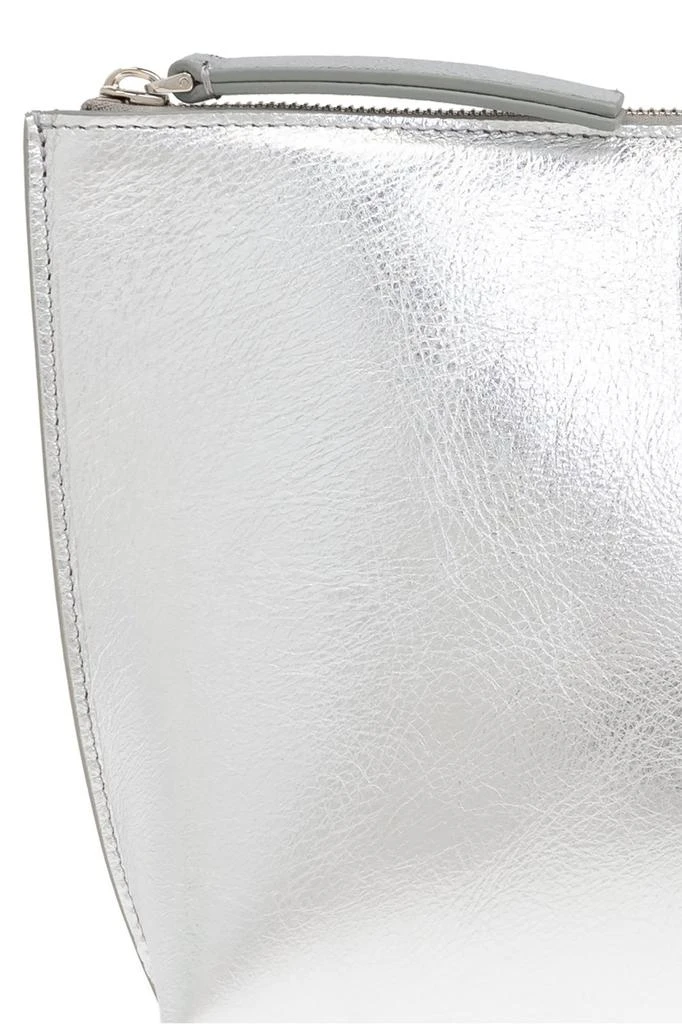 Givenchy Givenchy Liquid Logo Plaque Metallic Clutch Bag 5