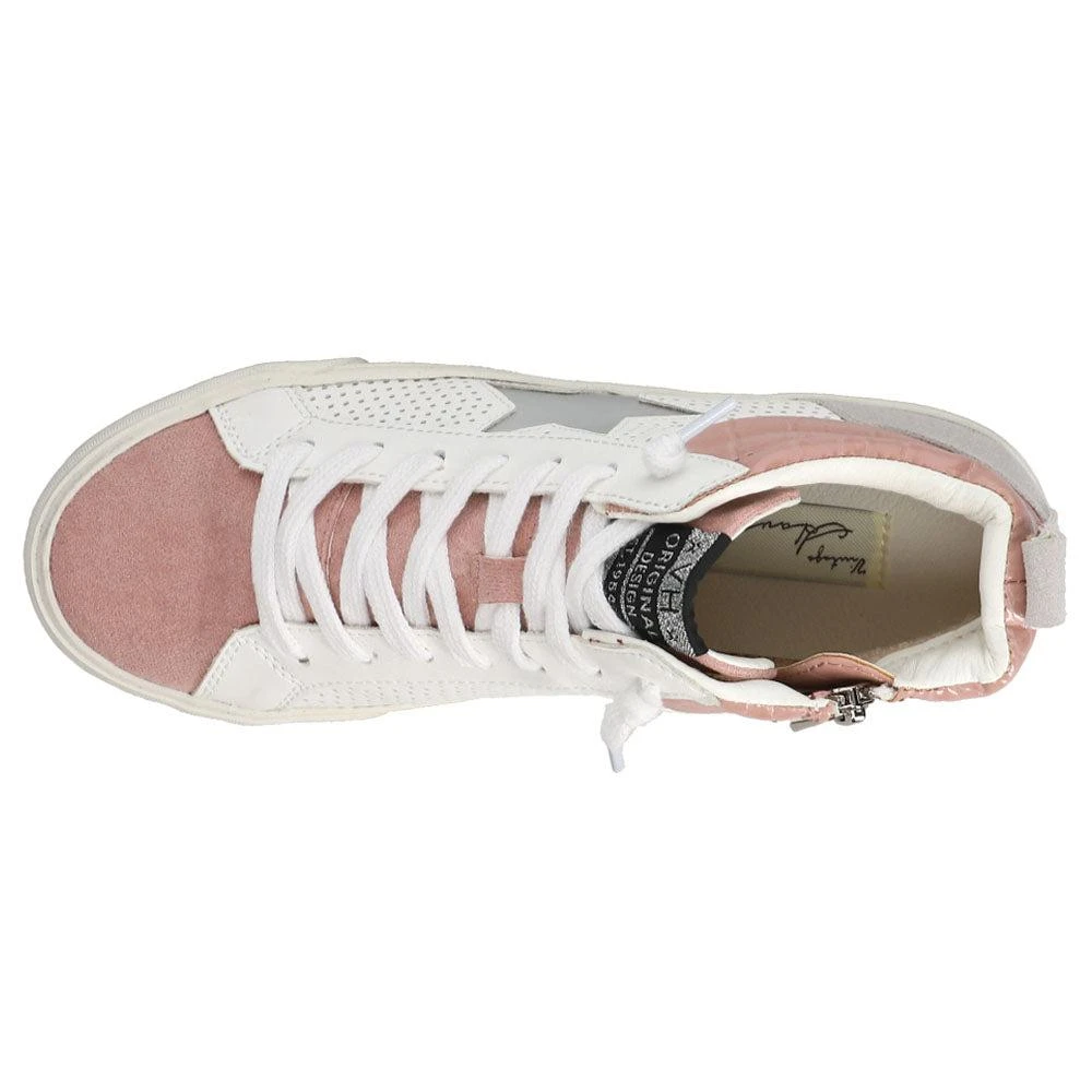 Vintage Havana Lester Perforated High Top Slip On Sneakers 4