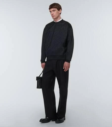 Jil Sander Metallic crewneck sweater 2