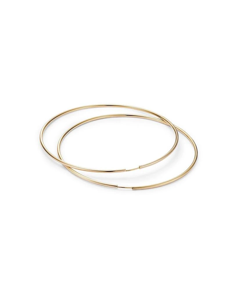 Bloomingdale
s 14K Yellow Gold Large Endless Hoop Earrings 5