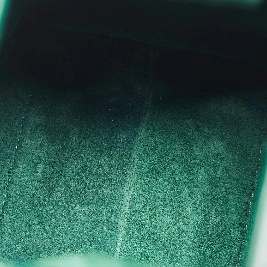Loro Piana Loro Piana Green Ostrich Micro Bale Bag 7
