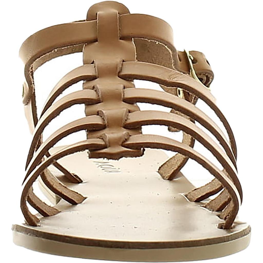 Aqua Emmie Womens Leather Slingback Strappy Sandals