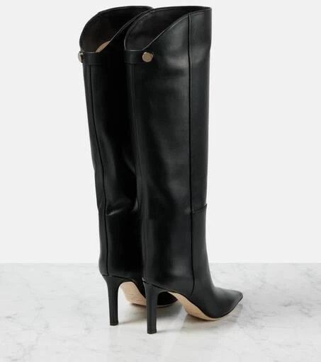 Jimmy Choo Alizze 85 leather knee-high boots 2